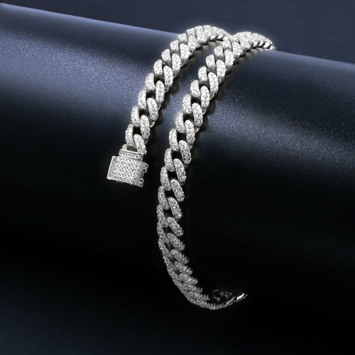 DEFT 925 CZ Cuban Chain  | 9211841