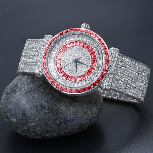 FOXY CZ ICED OUT WATCH | 5110346