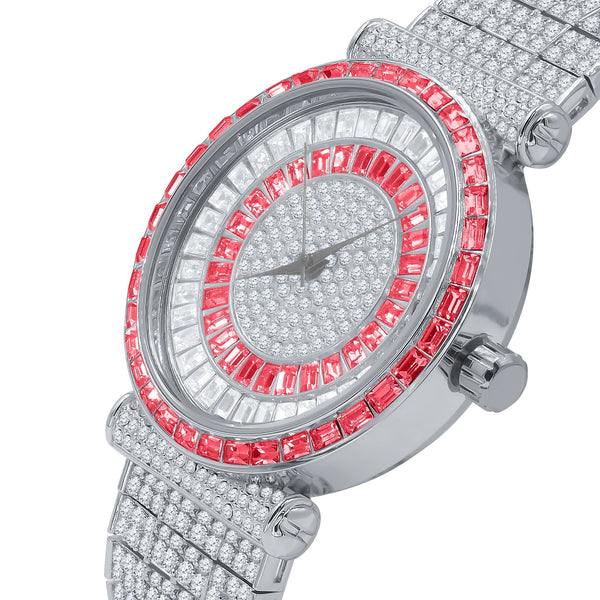 FOXY CZ ICED OUT WATCH | 5110346