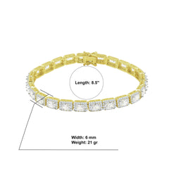 FOXY 6MM SQUARE TENNIS BRACELET I 962222