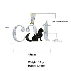 Feline Silver Pendant | 9213922