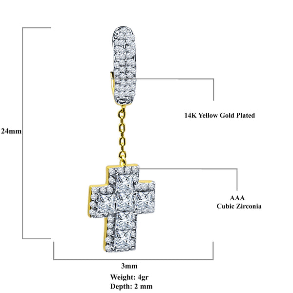 BOUCLES D'OREILLES DÉIFIQUES EN ARGENT | 9215842