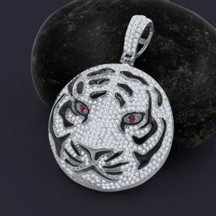 PENDENTIF LYNX ARGENT | 9215891