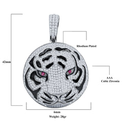 PENDENTIF LYNX ARGENT | 9215891