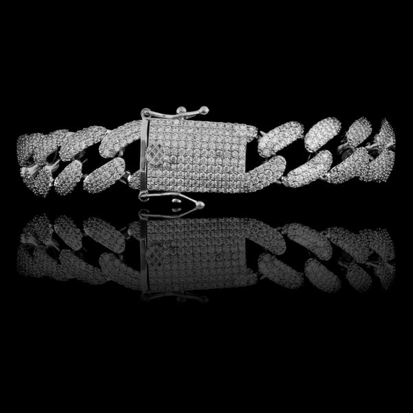 BRACELET EN ARGENT MASSIF Chatoyant 14MM I 9220861