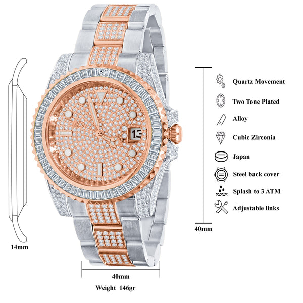 RELOJ HURACÁN DE ACERO INOXIDABLE | 5303818