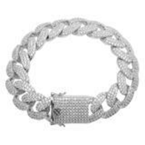 COLT 12MM Silver Cuban Bracelet | 9211431