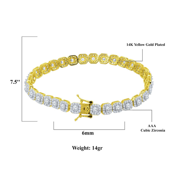 ICECUBE 6 MM SQUARE TENNIS Bracelet | 962481