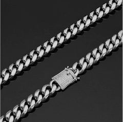 DEFT 925 CZ Cuban Chain  |9211842