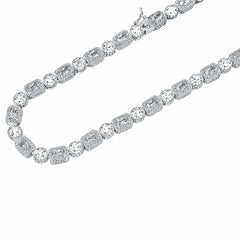 Chaîne Ghost Silver Iced Out CZ I 9210041