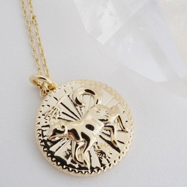 Chinese Zodiac Coin Necklace