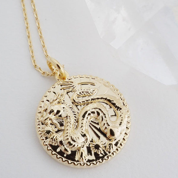 Chinese Zodiac Coin Necklace