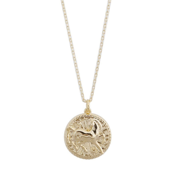 Chinese Zodiac Coin Necklace