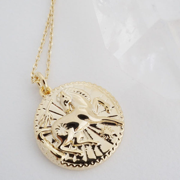 Chinese Zodiac Coin Necklace