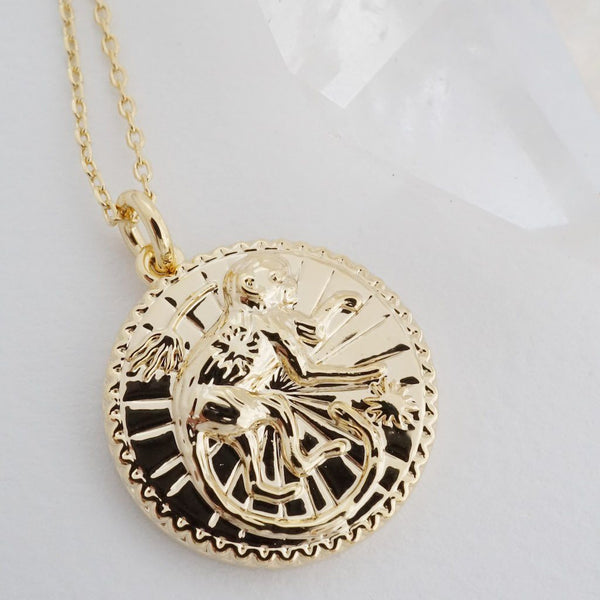 Chinese Zodiac Coin Necklace