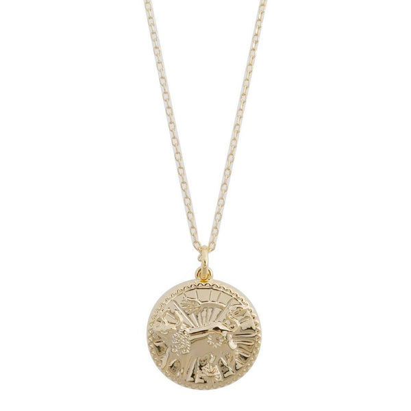 Chinese Zodiac Coin Necklace