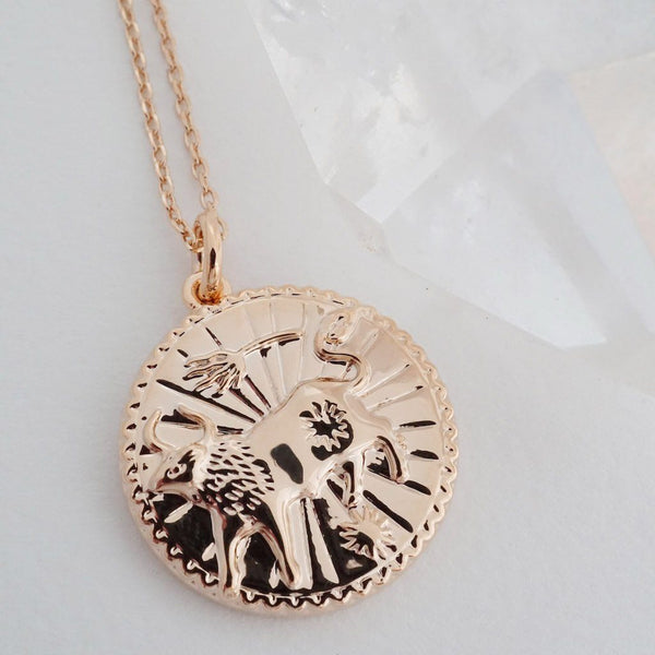 Chinese Zodiac Coin Necklace