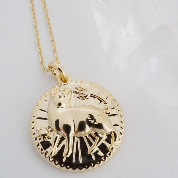 Chinese Zodiac Coin Necklace