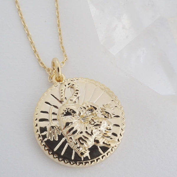 Chinese Zodiac Coin Necklace