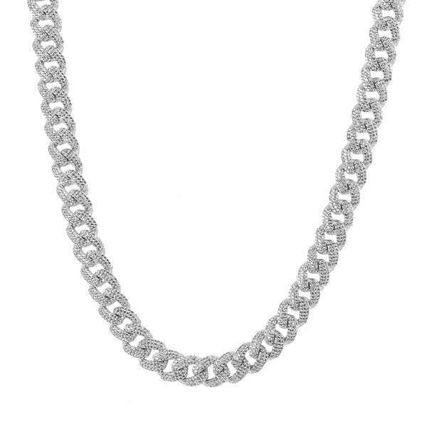 CAMEO 8MM 925 Silver Cuban Chain  | 9211841