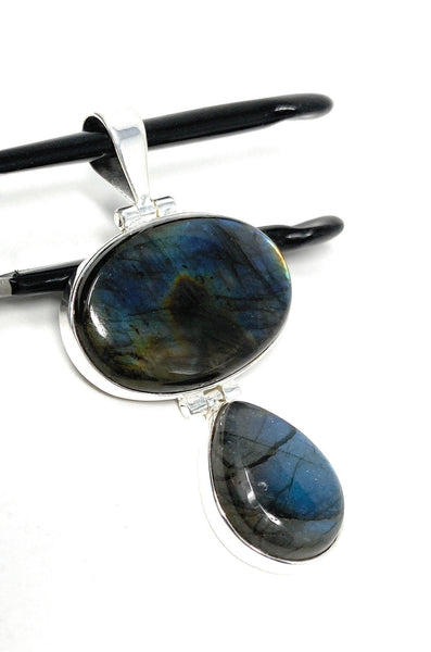 Labradorite Pendant, Gemstone Pendant, Gemstone Jewelry, Sterling Silv