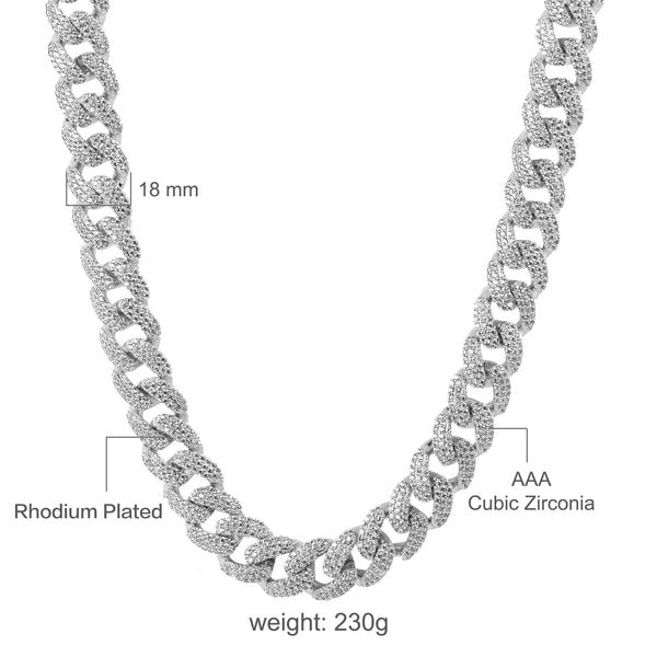 STALLION 18 MM Cuban Chain | 9211881