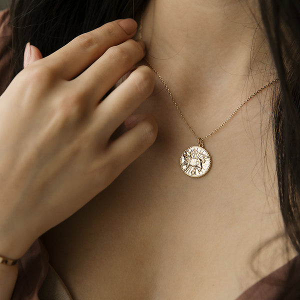 Chinese Zodiac Coin Necklace